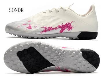 

Sneakers Men Football Shoes Training Cleats Boots Long Spikes TF Spikes Sneakers Soft Indoor Turf Futsal Soccer Shoes 2020