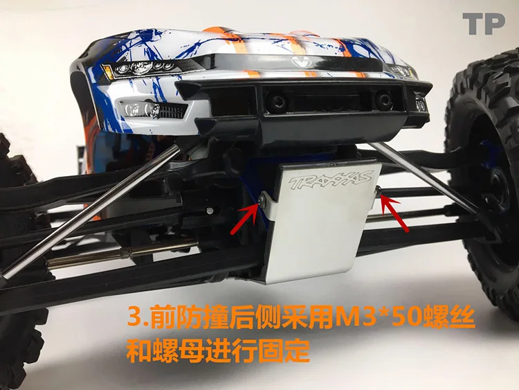 RC ERevo E Revo 2 0 защитная пластина ось бронированная защита 1/10 traxs 86086 4 комплект