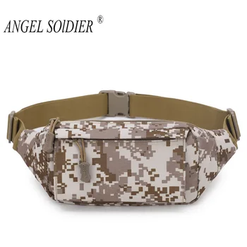 

Outdoor Tactical Pockets Military Small Waist Bag Waterproof Mobile Phone Bags Accessories Army Climbing Shoulder Messenger Bag
