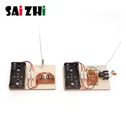 Saizhi Diy Телеграфная машина модельный комплект экспериментальные игрушки креативная физика ручной работы научная сборка игрушка для детей