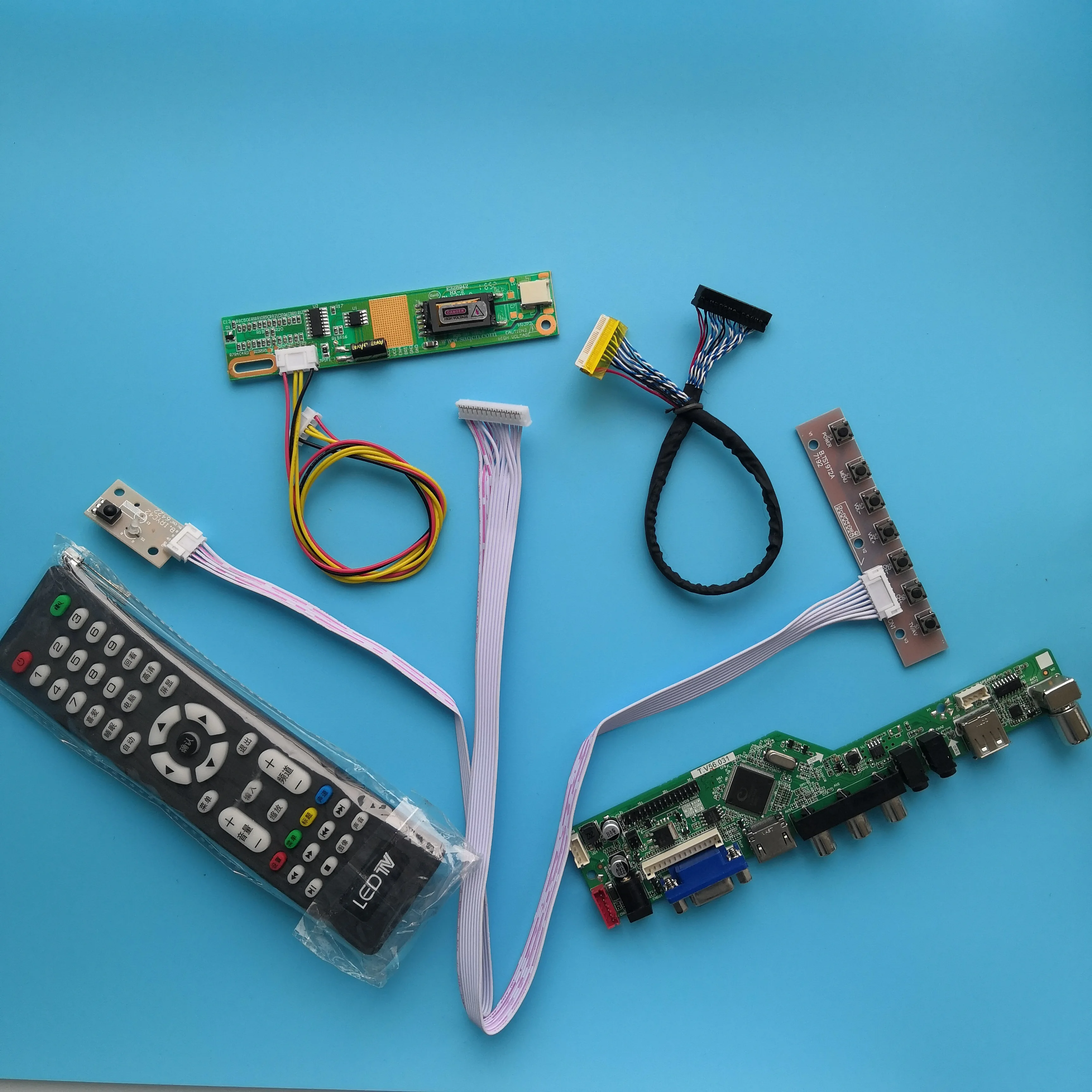 Для женского модуля TV AV VGA плата контроллера с цифровым сигналом материнская