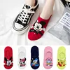 10 peices=5 pairs korea women socks Cute Cartoon Animal short socks Non slip silicone Invisible socks Girl Ankle sock Size 35-40 ► Photo 3/6