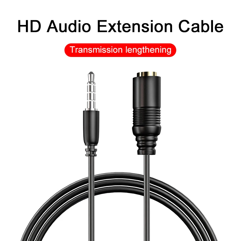 

3.5mm Jack Extension Audio Cable Male To Female Wired Headphones Headphone Extension Cable Speaker AUX Cable Cord For PC MP3 MP4