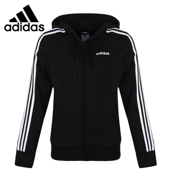

Original New Arrival Adidas W E 3S FZ HD Women's jacket Hooded Sportswear