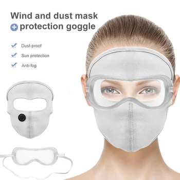 

Anti-fog Mask Protective Glasses Safety Transparent Goggles Anti-Splash Antri-Dust Wind-Proof Glasses with Breathing Valve Mask