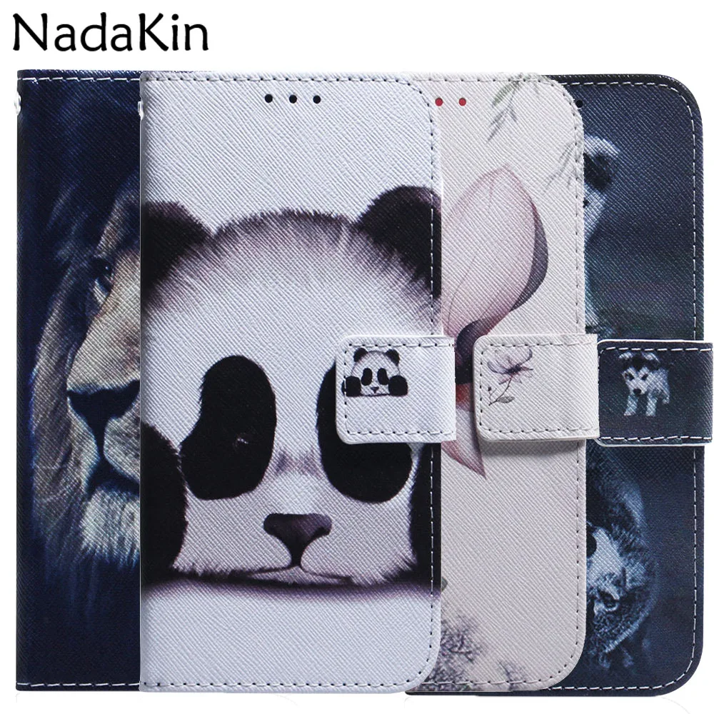 

Flip Book Phone Case Cover for Samsung Galaxy S10e S10 J4 J6 Plus Note 10 Pro A9 A7 2018 Leather Shell Luxury Painted