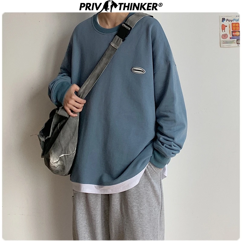 Privathinker Men Woman Colorful Print Spring Hoodies Men 2020 Fashion O-Neck Sweatshirt Male Streetwear Patchwork Clothing 5XL Privathinker Men Woman Colorful Print Spring Hoodies Men 2020 Fashion O-Neck Sweatshirt Male Streetwear Patchwork Clothing 5XL