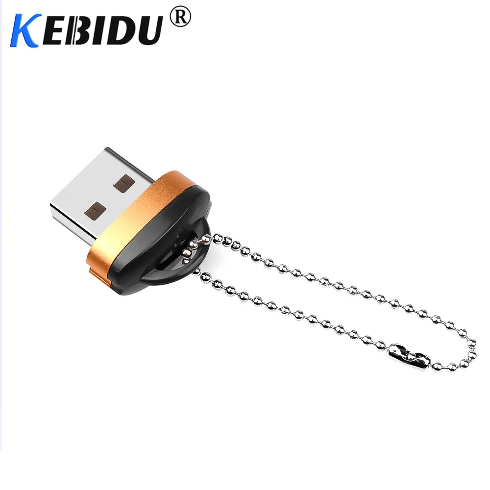 

Kebidu TF Memory Card Reader Micro SD Mini USB 2.0 Multi Memory Card Reader Adapter For PC Laptop Plastic Lid Phone Camera