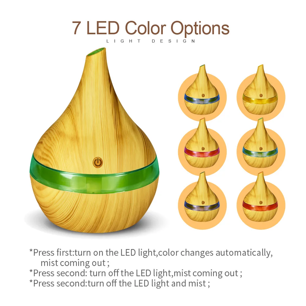 KBAYBO-300ml-USB-Wood-Ultrasonic-Air-Humidifier-Aroma-Essential-Oil-Diffuser-Electric-Aromatherapy-Cool-Mist-Maker (1)