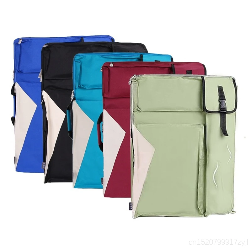 hecha de tela de lona Bolsa de transporte de tablero de dibujo impermeable 4K grande multifunci/ón de 4 colores Bolsa de suministros de arte m/ás suave y liviana Caqui