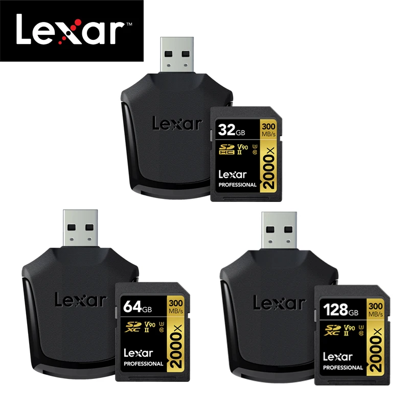 Карта памяти Lexar 300 64 ГБ 32 128 ГБ|Карты памяти| |