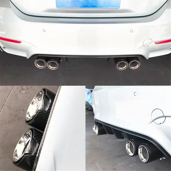 

Replacement Exhaust Pipe For BMW M2 M3 M4 93mm Outlet Auto Rear Tip 1pc