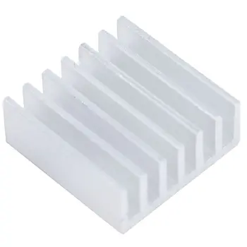 

50pcs Extruded Aluminum heatsink 14x14x6mm , Chip CPU GPU VGA RAM LED IC radiator, COOLER