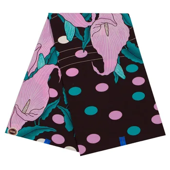 

Tissu wax African veritable ankara fabric latest African fabric print 100% cotton pagne African hot wax WB-70