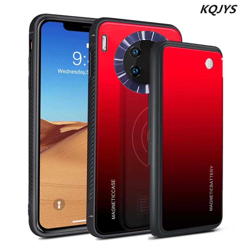 5000 мА/ч Магнитный аккумулятор, зарядное устройство, чехол для huawei mate 30, беспроводной зарядный аккумулятор, чехол для huawei mate 30 Pro, резервное копирование