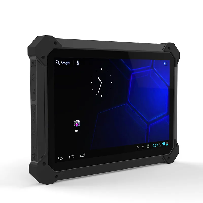 견고한 안드로이드 11.0 OS 4G 네트워크 와이파이 블루투스 NFC 바코드 스캐너, 지문 충격 방지 산업용 태블릿