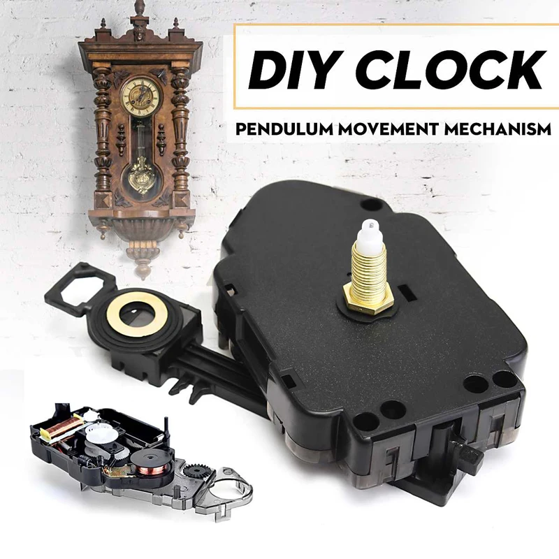 Replacement DIY Repair Quartz Clock Pendulum Movements Mechanism Motor&Hanger RU Replacement DIY Repair Quartz Clock Pendulum Movements Mechanism Motor&Hanger RU