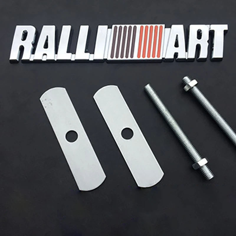 Металлическая Эмблема Ralliart для Mitsubishi Outlander Pajero Lancer ASX L200 Montero Eclipse Carisma наклейка на