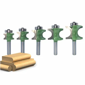 

Solid hardened steel Router Bits Set 8mm Shank Ball Nose Woodworking Tool