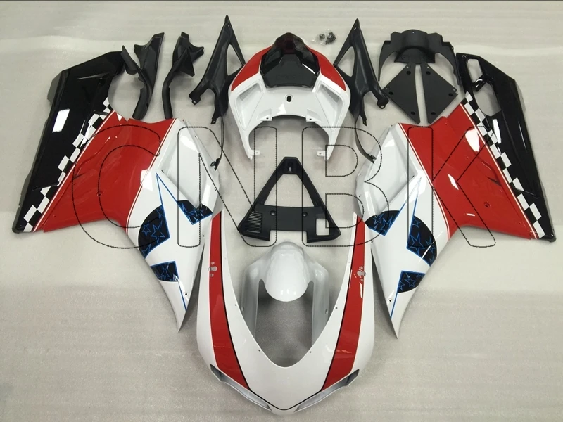 Для DUCATI 1098 2008 набор для всего тела 848 2008 наборы для тела для DUCATI 1098 2007-2011 наборы обтекателей