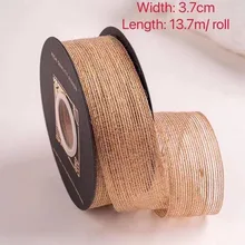 

25Yards/Roll Retro Cotton Linen Ribbon Flower Packaging Ribbon Diy Bow Wedding Bridal Make Hair Bows Festival Party Decor