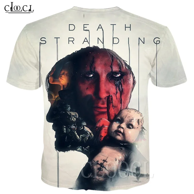 

Hot Sale Tee Popular Death Stranding 3D Print Men Women Fashion Summer Short Sleeve T Shirts Casual Streetwear Plus Size T Shirt