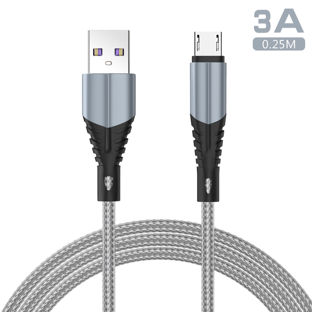 3A Micro USB Cable Fast Data Charger Cable For Samsung Galaxy J6 A6 A7 J4 Plus Huawei OPPO Vivo PS4 Controller Xbox One
