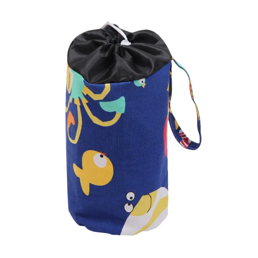 Хранение детских игрушек сумка переносная сумка на шнурке Органайзер сумки для косметики контейнер для активности Органайзер коврик для детских игрушек