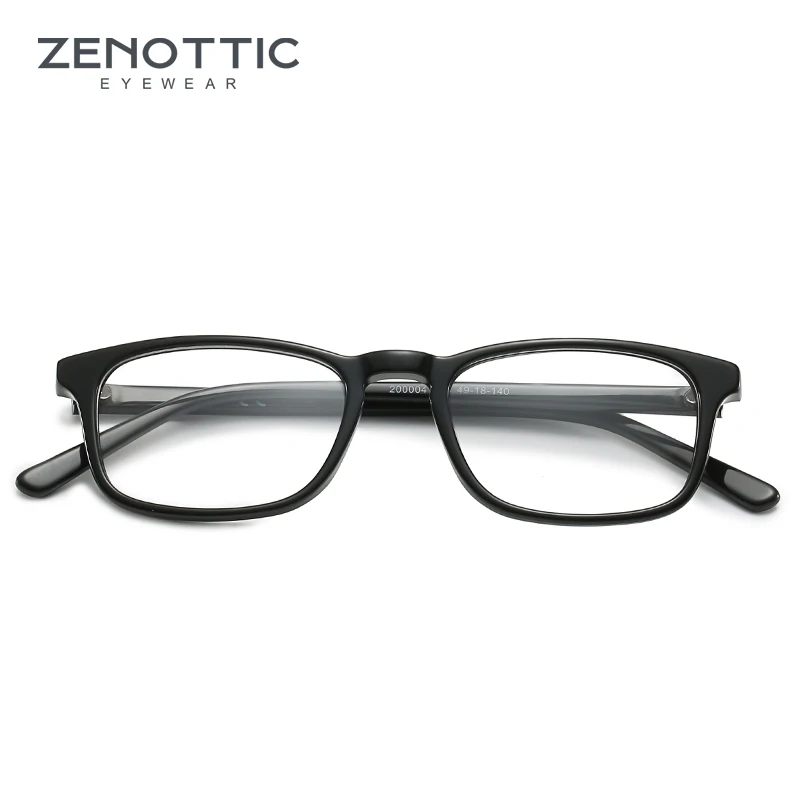 Оправа для очков ZENOTTIC в ацетатной оправе мужчин ретро оптические очки