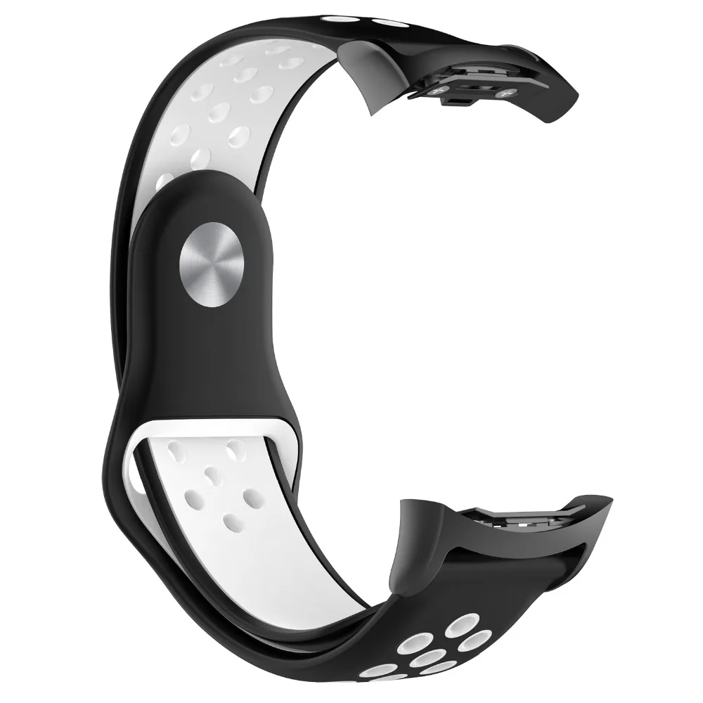 Двойной Цветной силиконовый ремешок для samsung gear Fit 2 Fit2 Pro SM-R360 SM R350 спортивный ремешок замена Браслет ремешок для часов браслет
