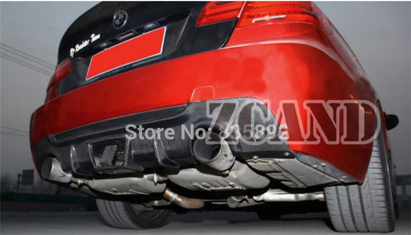 Задний спойлер из настоящего углеродного волокна для BMW E92 E93 335i M TECH 2008 2012|Обвесы| |