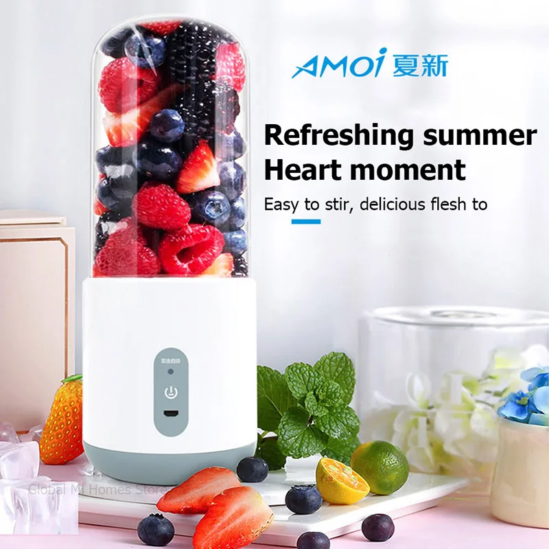 

XiaXin Juice Press Recipient Portable Full-automatic Home Kitchen Charging Juice Cup