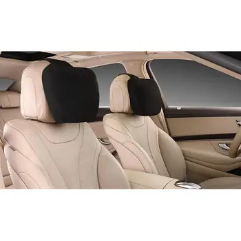 

For all vehicles Car Pillow Suede fabric Comfortable 1 Pair Soft Support For Mercedes Benz