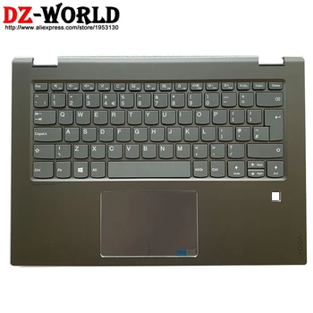

New Shell C Cover Palmrest Upper Case With UK English Keyboard Touchpad for Lenovo Yoga 520-14IKB Flex 5-1470 Laptop 5CB0N67659