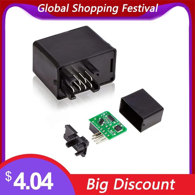 

7-Pin Flasher Relay Automotive Strobe Relay Motorcycle Decoder For SUZUKI GSX-R 600 SV 650 N/S GSF 650 N/S VL 125 GSX-R 1300