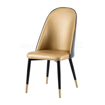 

Backrest nordic light luxury dining chair net red home modern minimalist stool desk chair dining table restaurant chair