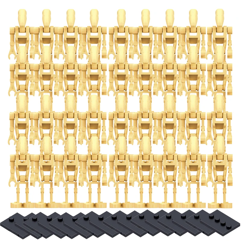 Wholesale 100Pcs/lot Battle Droids Trooper K2-SO Figures Building Block Bricks Building Model Set kits Bricks DIY Children Toys