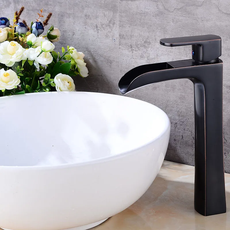 Balck With Bronze Смеситель, латунный Смеситель для мойки, кран - Цвет: Balck With Bronze