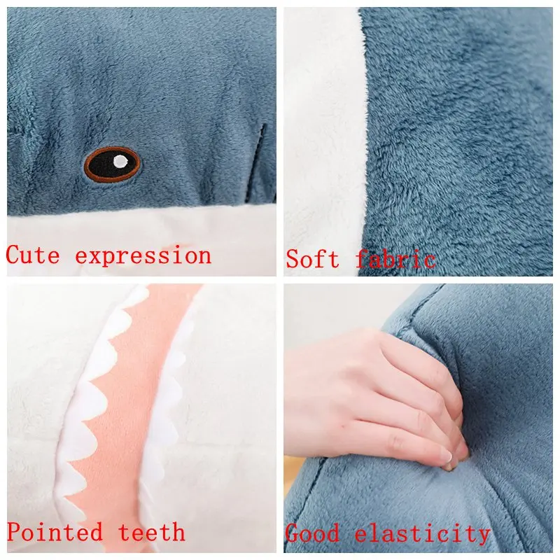 80-100-140CM-Big-Size-Soft-Shark-Toy-Plush-Toys-Plush-Stuffed-Shark-Toy-Cute-Pillow (4)