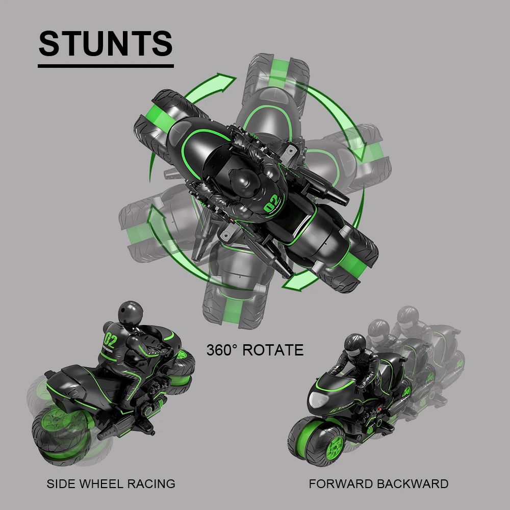 Creat Mini moto дети moto rcycle электрический пульт дистанционного управления RC автомобиль mini moto rcycle 2,4 ГГц гоночный мото rbike мальчик игрушки для детей