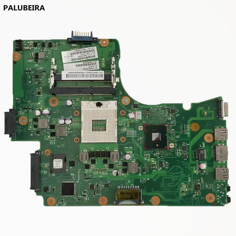 Материнская плата PALUBEIRA V000225000 для Toshiba Satellite C650 C655 материнская ноутбука 6050A2355202 HM55