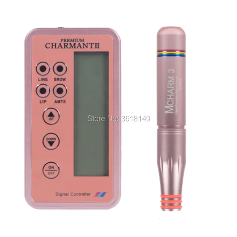 

Permanent Makeup Pen Charmant Prince Tattoo Machine Pen Intelligente Digital Electric Pen for Eyebrow Lip Rotary Swiss Motor