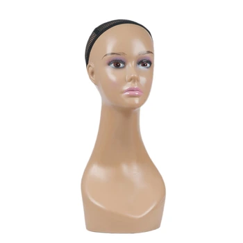 

Bald Mannequin Head Female Mannequin Head for Wig Making Hat Display Cosmetology Manikin Head for Makeup Practice