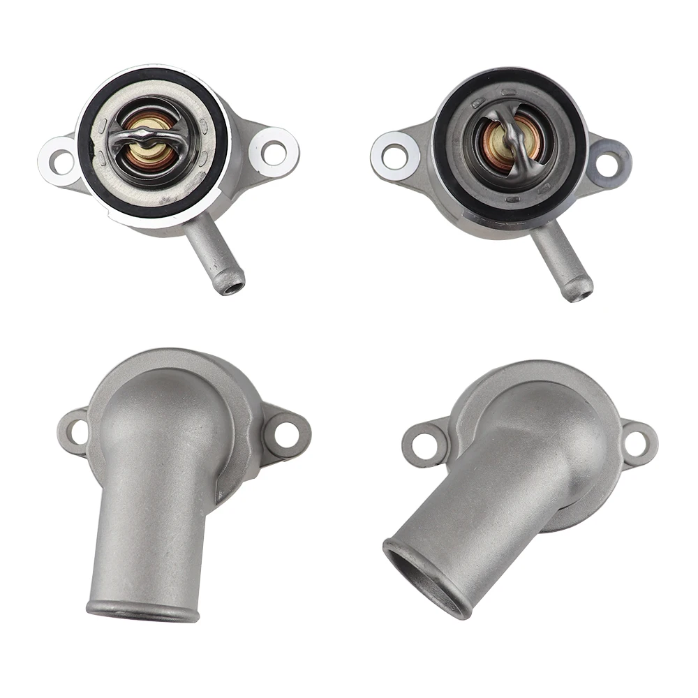 Engine Coolant Thermostat Housing Assembly Suit for Chevrolet Aveo LOVA Lanos Daewoo Nubia & for GM 96407677 96130992 96460002