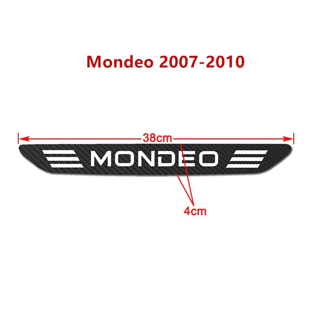 Автомобильный светильник из углеродного волокна с высоким тормозом, декоративная наклейка на автомобиль для Ford 07-12 Mondeo - Название цвета: A