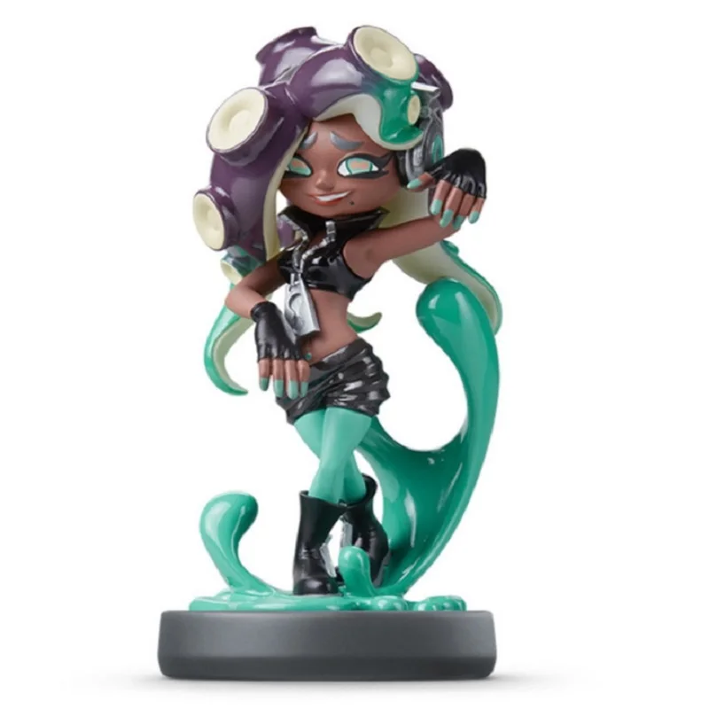Новая Аниме игра для стрельбы реактивный воин фигурка игрушки 10 см Amiibo Splatoon 2 Octoling девушка переключатель nintendo приница Iida экшн кукла игрушка