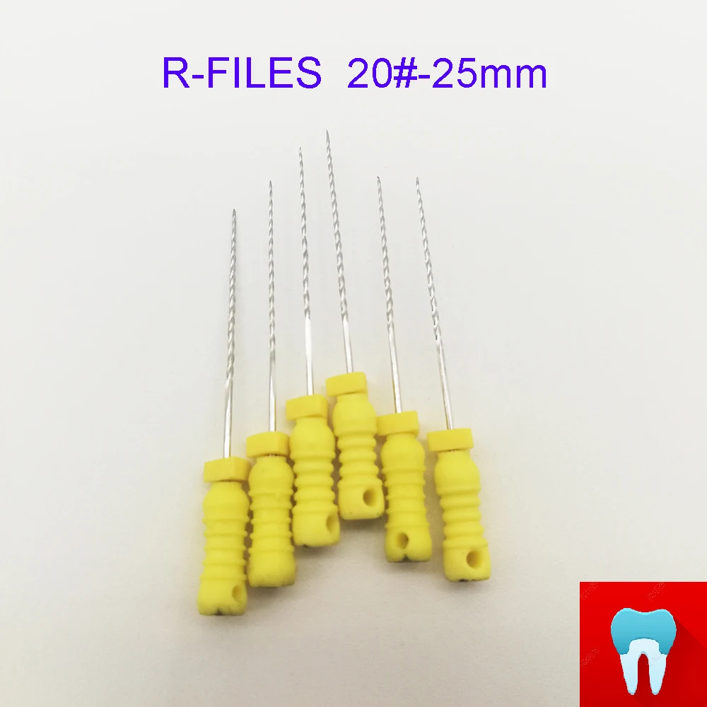 6 шт./упак. 6#~ 80#25 мм стоматологический Protaper файлы корневых каналов зубов стоматологические материалы стоматологические инструменты ручной инструмент Применение Нержавеющая сталь развертки
