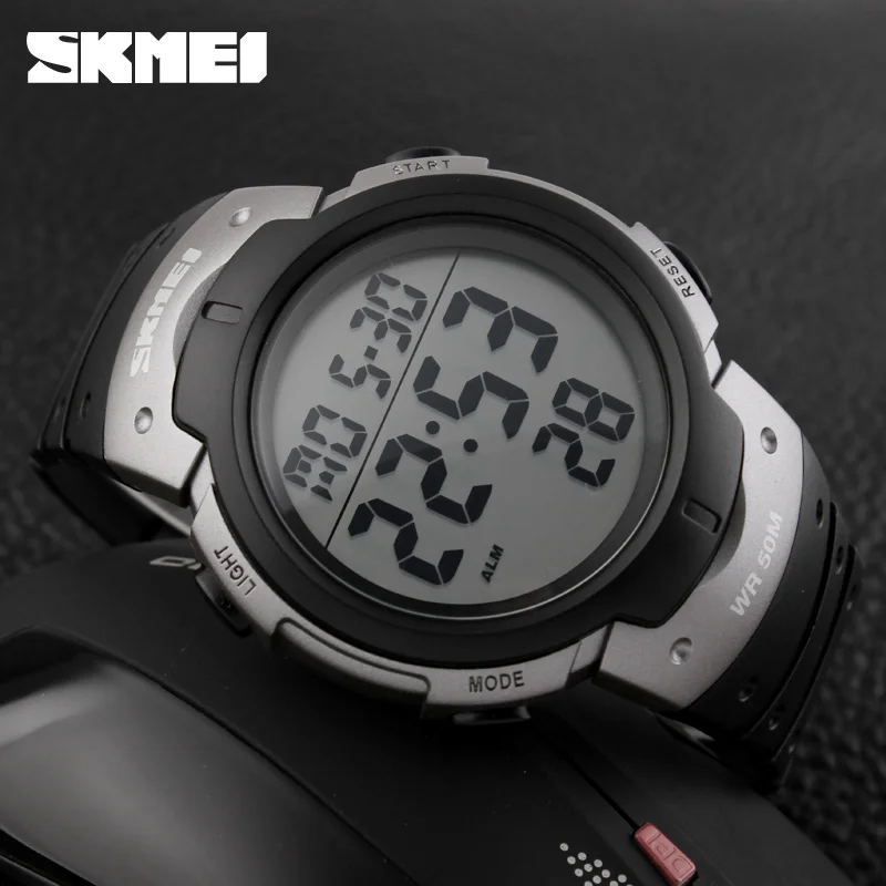 SKMEI Brand Men Sports Watches Swim 50m Waterproof Digital LED Military Watch Clock Male Electronics Wristwatches Reloj Hombre