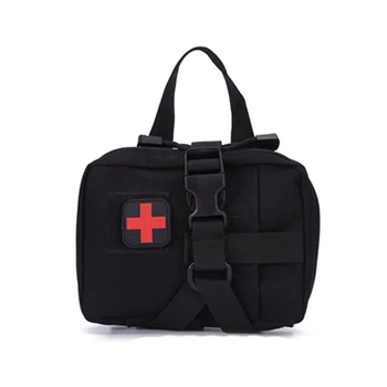 

Outdoor Medical Waist Bag Portable durable Tear proof Medicine Tactical Storage Pouch Holder Carrier Travel Accessories