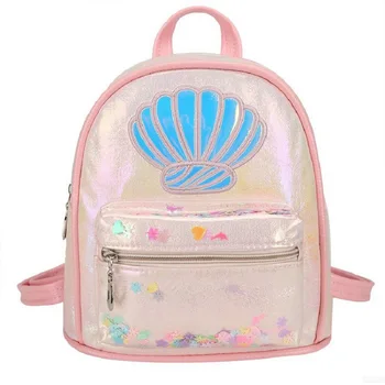 

Fashion New Kids Cartoon School Backpack Girls Sequin Travel Shoulder Bag Hiking Backpacks For Girls Cute Small Bags